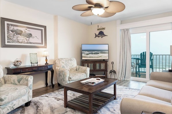 Welcome Home to Ocean House Unit 1904 - The beautiful 2 bedroom, 2 bathroom unit is comfortably furnished and ready for you to come bask in the beach views offered from the 9th floor.