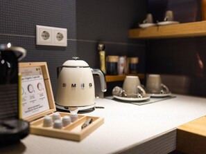 Kaffe och/eller kaffebryggare