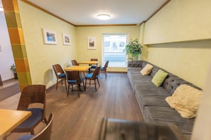 Sittområde i lobbyn