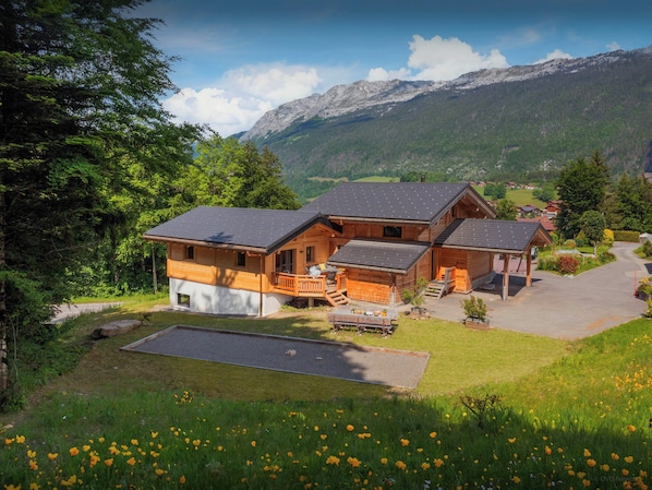 Vue de la propriété