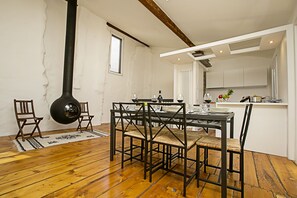 Kitchen and dining area
