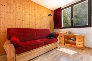 Living room with sofa bed