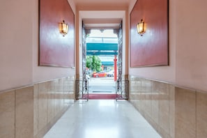 Interior entrance