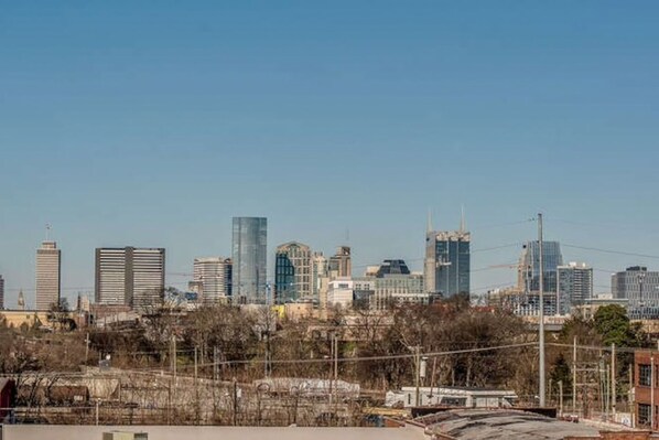 Take in the Nashville skyline from your private rooftop
