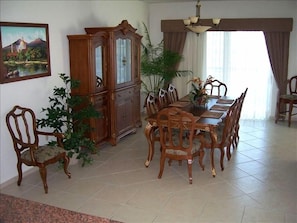 Dining room for formal dining at home!