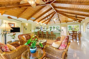 Living Room + Kitchen