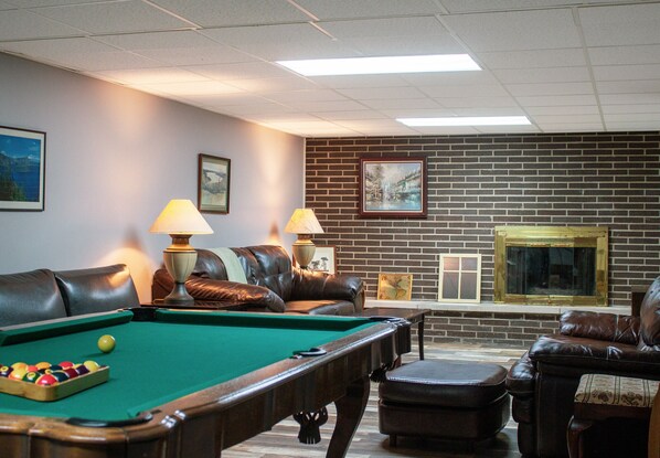 Pool table - Basement