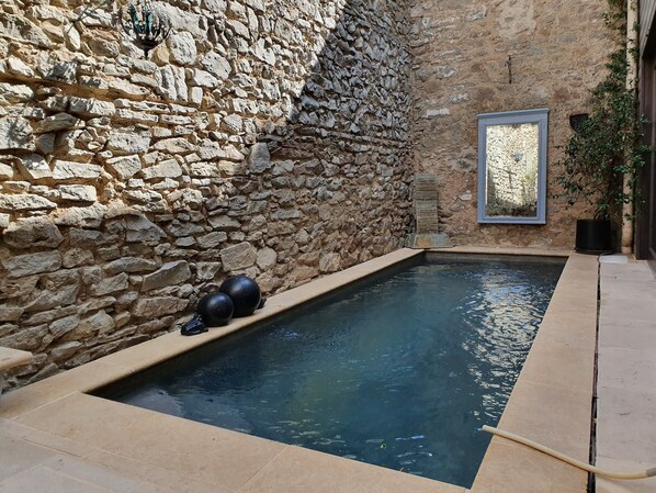 Piscine maison de vacances