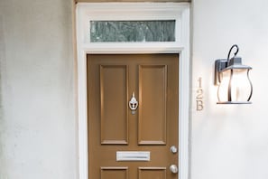 Entering into your new digs, you will use your unique access code for a keyless entry.