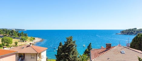 Vue sur la plage/l’océan