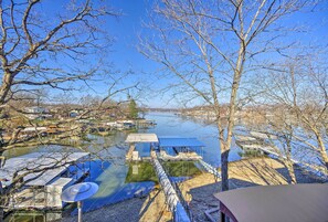 Waterfront Location | Dock & Boat Slip | Kayaks | Furnished Deck