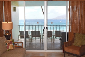 Beautiful ocean views from kitchen, dining room, living room, and master bedroom