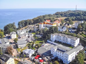 Luftaufnahme vom Haus Nordstrand