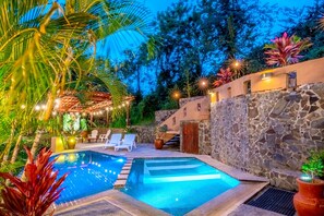 Jungle Palace NIght Pool