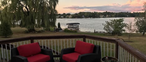 Lake View from the Deck