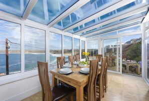 Adanac, Sennen Cove. Ground floor: Welcoming up to eight guests, it in an idyllic family retreat