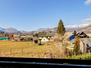 Himmel, Bergforms, Berg, Hügel, Gebirge, Haus, Hochland, Landschaft, Ländliches Gebiet, Winter