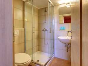 Interior Design, Floor, Flooring, Bathroom, Plumbing Fixture, Bathroom Sink, Mirror, Room, Plumbing, Sink