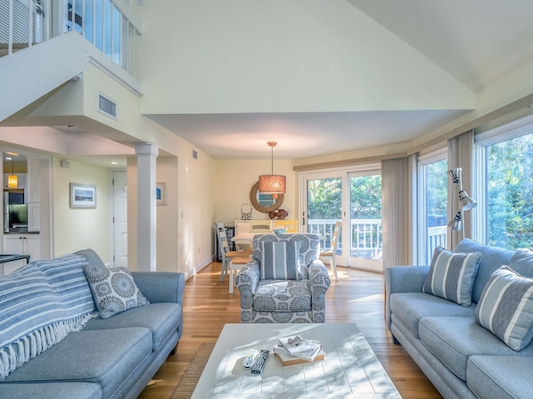 Love the open floor plan and windows throughout