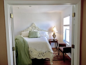 Queen Bedroom with Chair and Bench