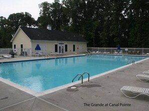 2nd/Rear community clubhouse and swimming pool.