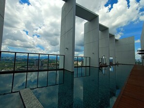 Rooftop pool