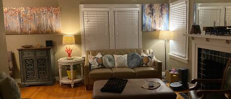 Cozy living room furniture for a comfortable & relaxing stay!