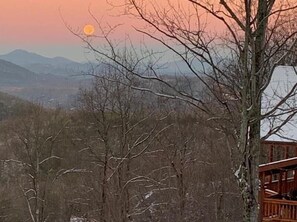 Winter Mountain View