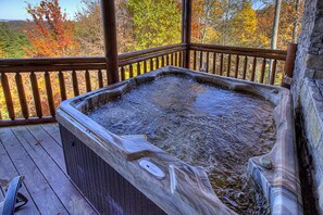 Hot Tub with Mountain View