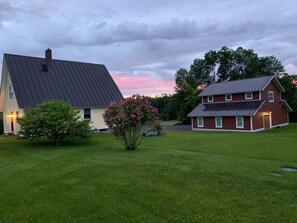 Spacious yard
