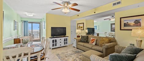 Spend quality family time together in your ocean front condo.