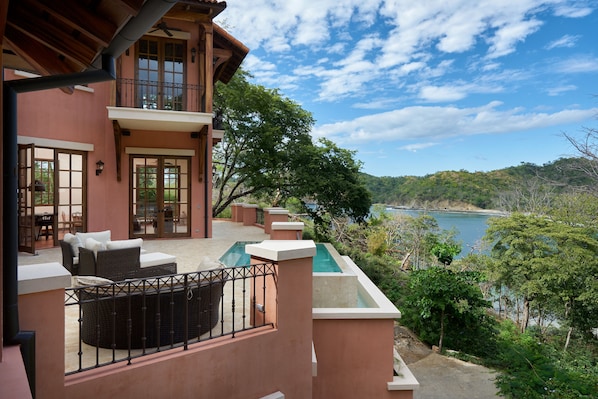 Open Terrace with ocean views