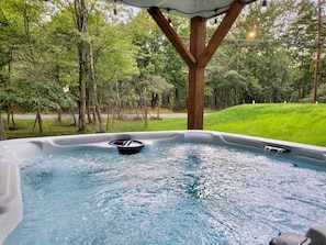 Bain à remous extérieur
