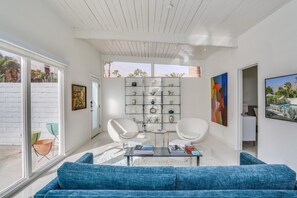 Cozy and inviting. 