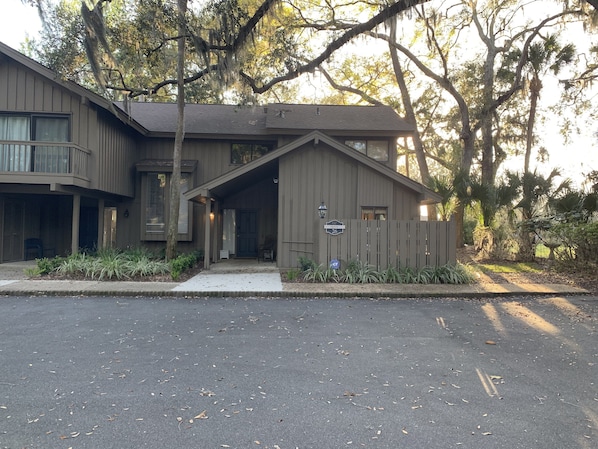 Front elevation of the property. 