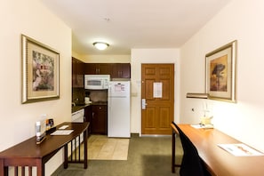 Curb your appetite by cooking a meal in your kitchen.