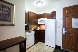 Grab a snack in your kitchen.