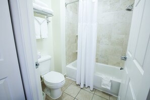 Get ready for your day in the bathroom.