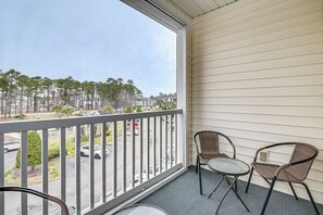 Private Covered Balcony