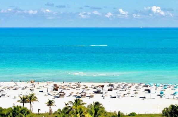 located right on the ocean, the beach is your backyard