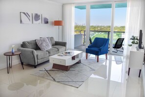 suites have spacious living rooms, WiFi is available in all suites 