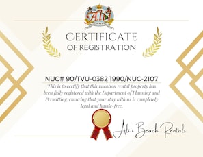 Non-Conforming Use Certificate