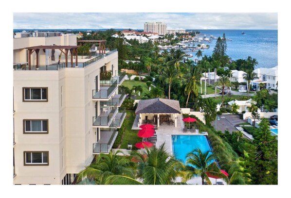 Thirty Six Paradise Island Condo with ocean views and close to everything.