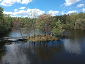 Lake w/ Private Island