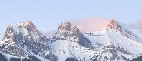 Amazing View of the 3 Sisters from the South-facing Balcony. 