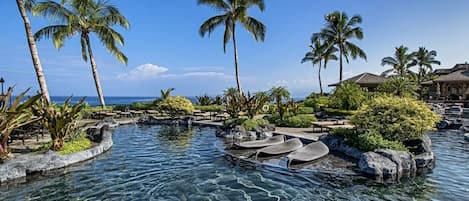 Private Ocean Club Resort Pool