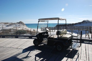 Golf Cart is Included with Rental