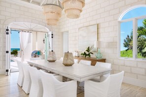 Complete with a luxurious, open, island-influenced design