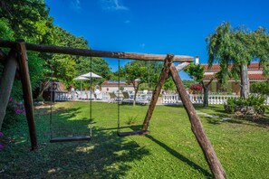 Villa Zapphira Peritheia Corfu playground