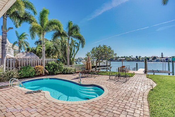 Heated Pool home on Intracoastal Waterway